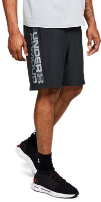 under armour men's woven graphic shorts