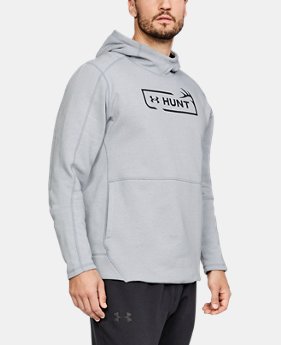 Men's UA Microthread Hunt Logo Hoodie 3 Colors Available $75