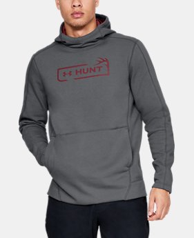 New Arrival Men's UA Microthread Hunt Icon Hoodie 3 Colors Available $60