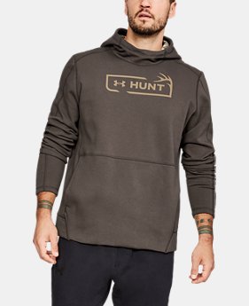 Men's UA Microthread Hunt Logo Hoodie 3 Colors Available $60