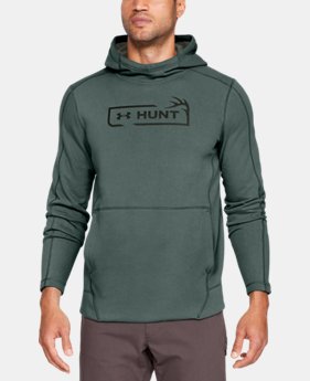 Men's UA Microthread Hunt Logo Hoodie 6 Colors Available $60