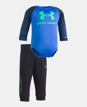 Boys' Newborn UA Speedlines Core Jogger Set 1 Color $36.99