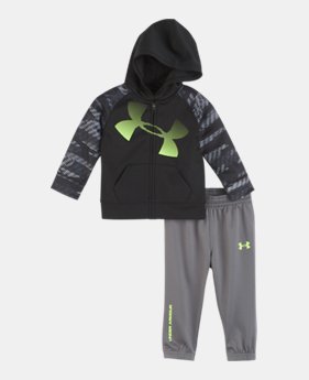 Boys' Newborn UA Big Logo Hoodie Armour Fleece® Set 1 Color Available $42.99