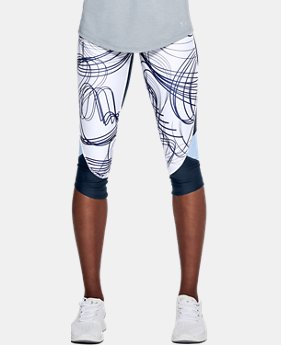 Women's UA Armour Fly-Fast Printed Capri $60