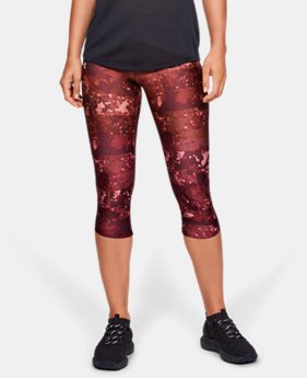 Women's UA Armour Fly Fast Printed Capri 1 Color Available $60
