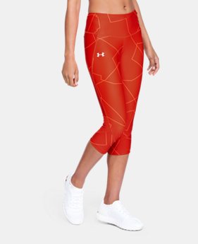 Women's UA Armour Fly Fast Printed Capri $60