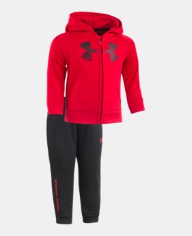 Boys' Infant UA Big Logo Hoodie Set 1 Color $37.49