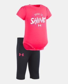 Girls' Newborn UA Born To Shine Set $39.99