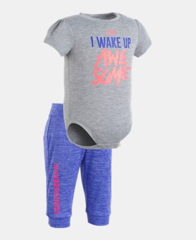 Girls' Newborn UA I Wake Up Awesome Set $39.99