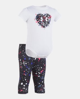 Girls' Newborn UA Heart Splatter Set $39.99