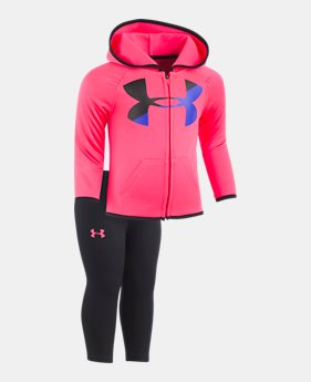 Girls' Infant UA Big Logo Hoodie Set 1 Color $42.99
