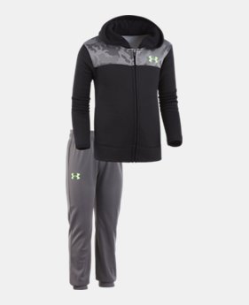 Boys' Pre-School UA Digital City Hoodie Track Set 2 Colors $39.74