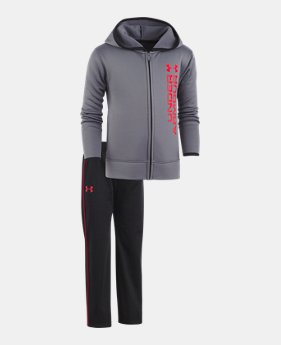Boys' Pre-School UA Roster Hoodie Track Set 2 Colors $37.49