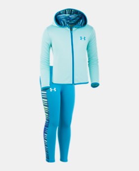 Girls' Toddler UA Multi Stripe Set 1 Color Available $52.99