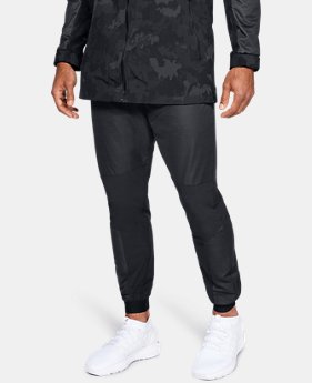 Men's UA Unstoppable GORE® WINDSTOPPER® Woven Joggers 1 Color Available $120