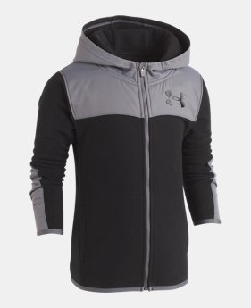 Boys' Toddler UA Cozy Hoodie Full Zip 1 Color $45.99