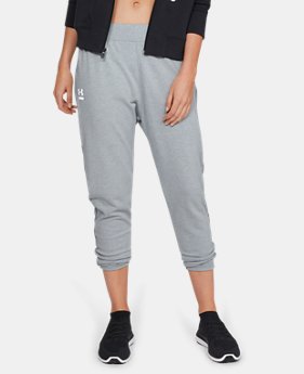 New Arrival Women's UA Tapered Slouch Pants 3 Colors Available $55