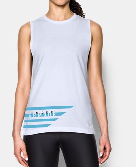 Women's UA Slash Stripe Tank 1 Color $17.24
