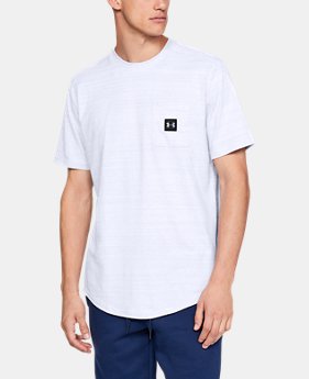 New Arrival Men's UA Sportstyle Pocket T-Shirt FREE U.S. SHIPPING 1 Color Available $30
