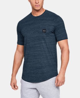  Men's UA Sportstyle Pocket T-Shirt  2  Colors Available $30