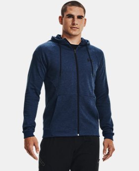 Men's UA Unstoppable Double Knit Full Zip 1 Color Available $90