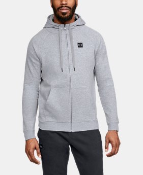 Men's UA Rival Fleece Full-Zip 1 Color Available $55