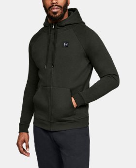 Men's UA Rival Fleece Full-Zip 1 Color Available $55