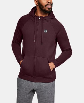 Men's UA Rival Fleece Full-Zip 1 Color Available $55