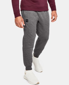  Men's UA Rival Fleece Joggers LIMITED TIME ONLY 4  Colors Available $35