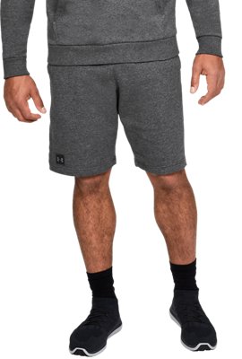 under armour fleece poly shorts