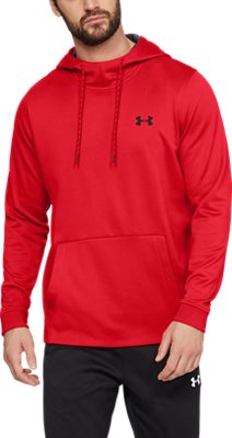 under armour hoodie red