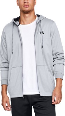 under armour men's armour fleece storm full zip hoodie