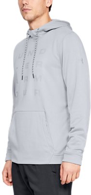 under armour men's armour fleece twist print hoodie