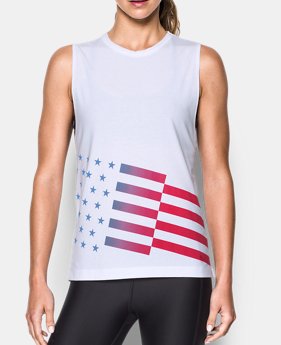 Women's UA Americana Tank 1 Color $17.24