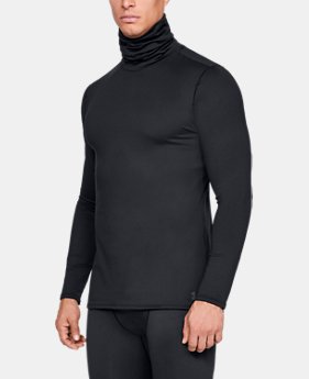 New Arrival Men's ColdGear® Fitted Funnel Neck 1 Color Available $55
