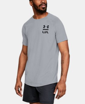 New Arrival Men's UA MK-1 Logo Graphic Short Sleeve 1 Color Available $30