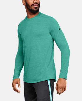 Men's UA Microthread Long Sleeve 1 Color Available $40