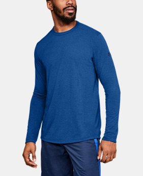 Men's UA Microthread Long Sleeve 1 Color Available $40