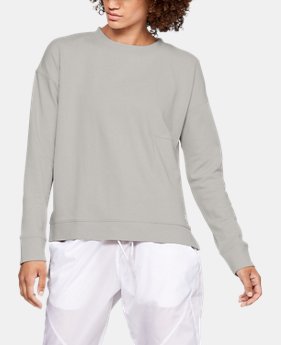 Women's UA Twill Crew 2 Colors Available $80
