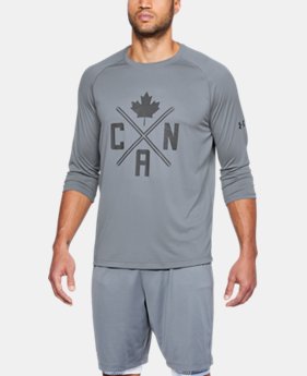 Men's UA Team Canada Performance ¾ Sleeve T-Shirt 1 Color $40