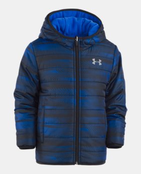 Boys' Pre-School UA Speedlines Reversible Puffer Jacket 1 Color Available $84.99