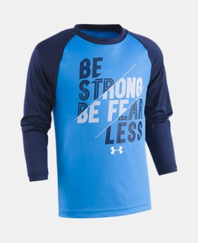 Boys' Pre-School UA Be Strong Be Fearless Long Sleeve 2 Colors $17.99
