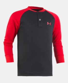 New Arrival Boys' Toddler UA Raglan Henley 1 Color $28.99
