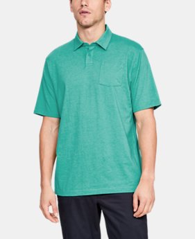 New Arrival Men's Charged Cotton® Scramble Polo 6 Colors Available $55