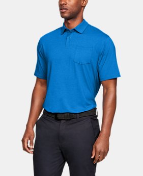 Best Seller Men's Charged Cotton® Scramble Polo 7 Colors Available $45