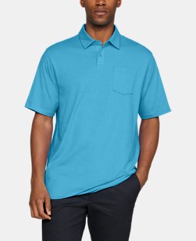New Arrival Men's Charged Cotton® Scramble Polo 1 Color Available $55