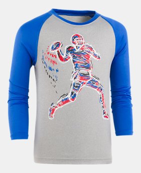 Boys' Pre-School UA Illuminated QB Raglan 1 Color Available $22.99