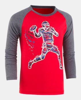 New Arrival Boys' Toddler UA Illuminated QB Raglan 1 Color $22.99