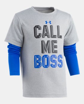 Boys' Pre-School UA Call Me Boss Slider 1 Color Available $29.99