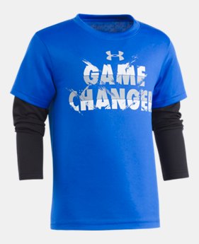 Boys' Pre-School UA Game Changer Slider 1 Color Available $29.99